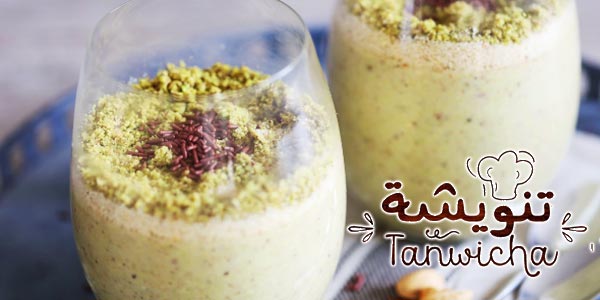 En vidéo : la recette de l'Assida aux pistaches light de Tanwicha