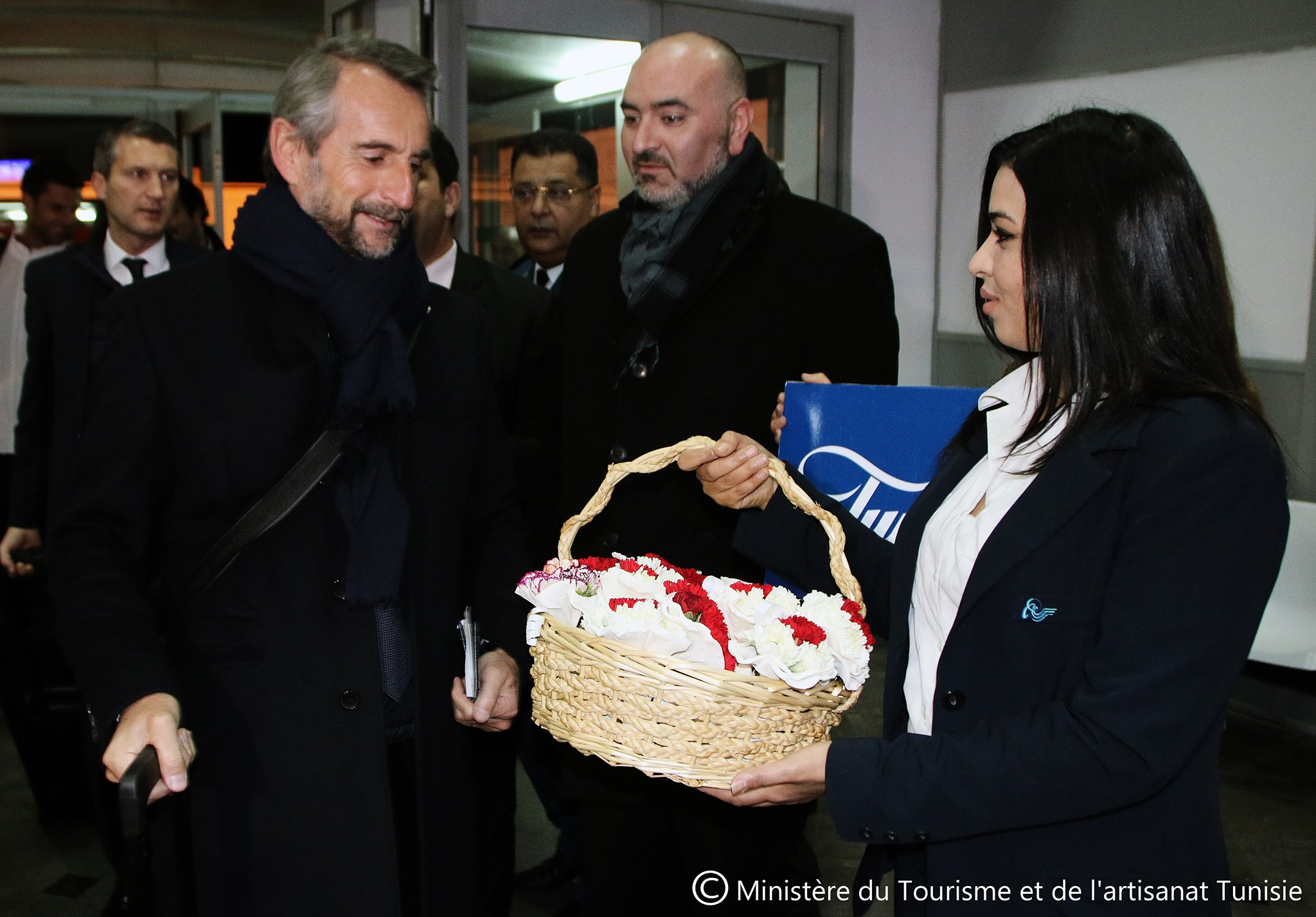 Du 'kronfel' pour l'arrivée des joueurs du PSG Ã  Tunis