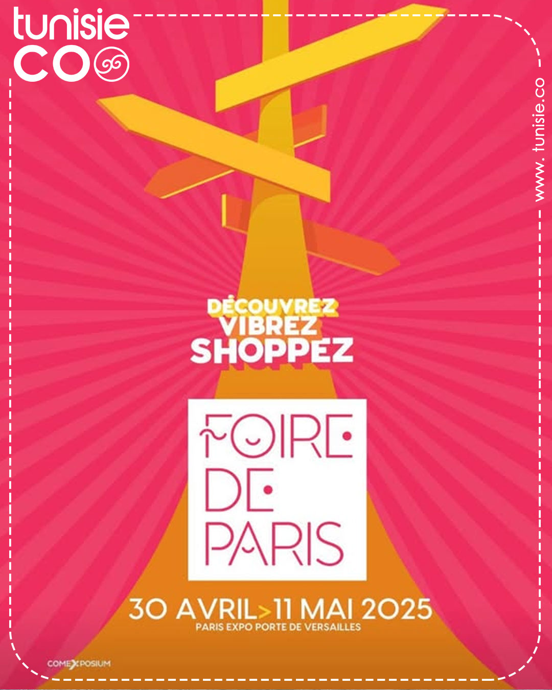 Le pavillon tunisien à la Foire de Paris 2025