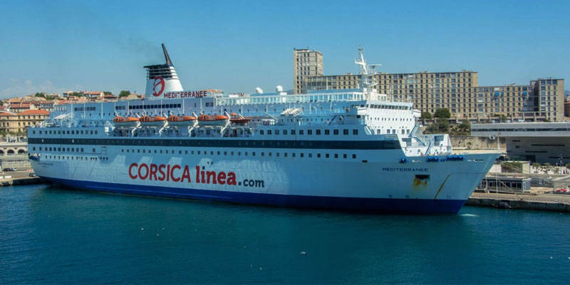 Mise en place d’une liaison maritime Corsica Linea Tunis - Marseille
