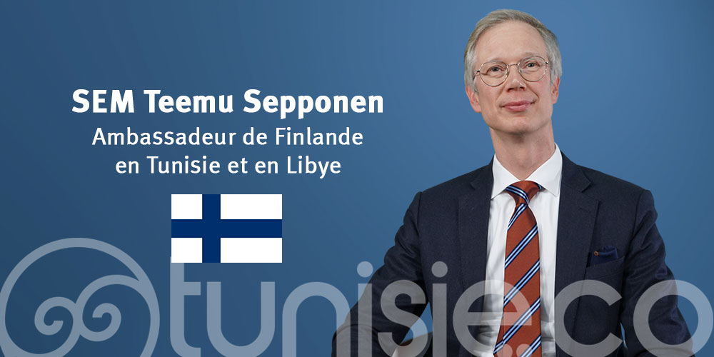 Teemu Sepponen , Ambassadeur de Finlande : La Tunisie est un carrefour euro-arabe et sa magie est infinie