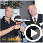 En vidéos : Lufthansa récompense ses partenaires et présente ses nouveautés