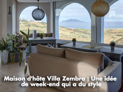 Maison d'hôte Dar Villa Zembra : Une idée de week-end stylé