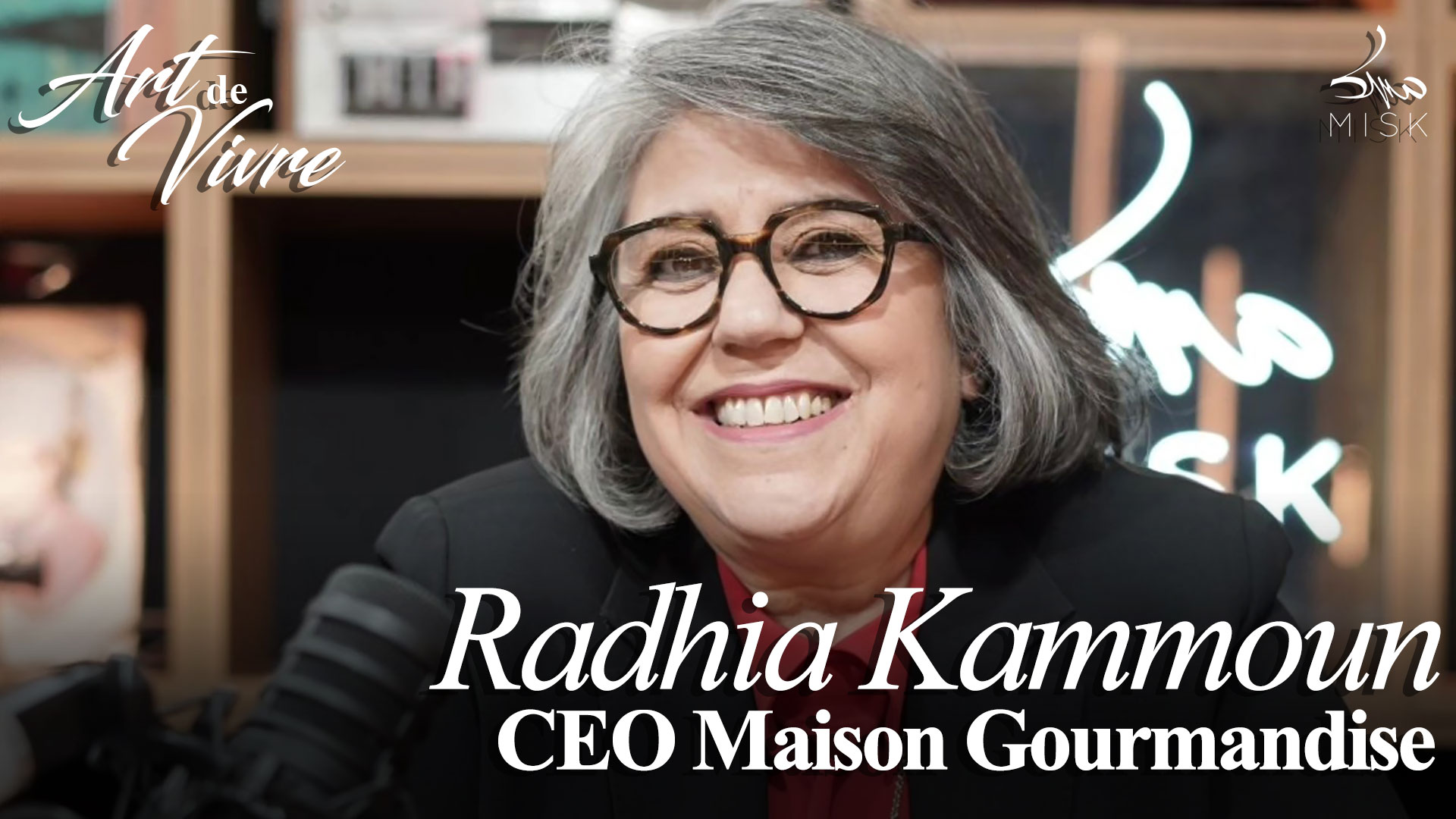 Radhia Kamoun, Gourmandise : 50 ans d’héritage, d’innovation et d’art de vivre tunisien