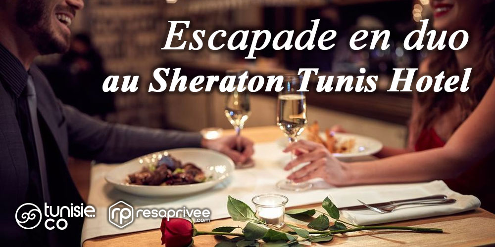 Escapade en duo avec dîner pour la Saint-Valentin au Sheraton Tunis Hotel