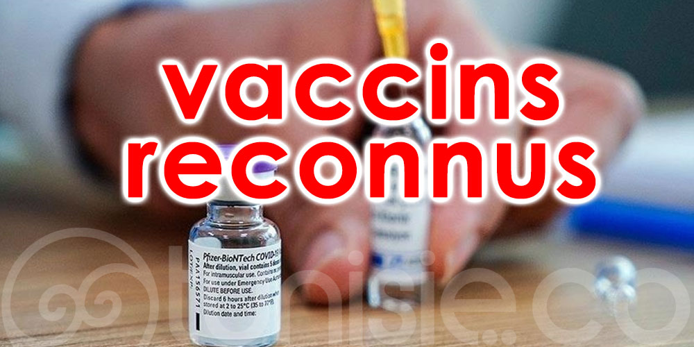 Liste des vaccins reconnus par le gouvernement britannique