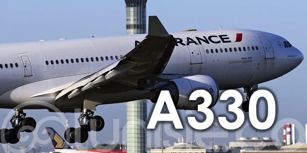 Air France programme un A330 sur Tunis