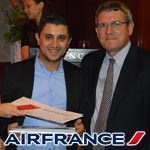 Air France fête les agences de voyages 'Stars de l´année'