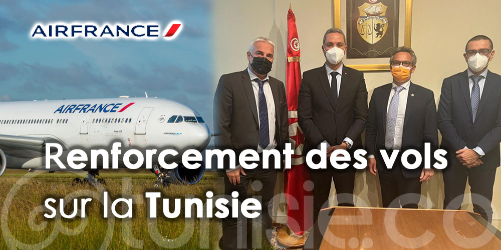 Le groupe Air France annonce un renforcement de ses vols sur la Tunisie pour l’été 2022