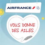Pour la Saint Valentin... gagnez 2 billets d´avion pour Paris avec Air France !