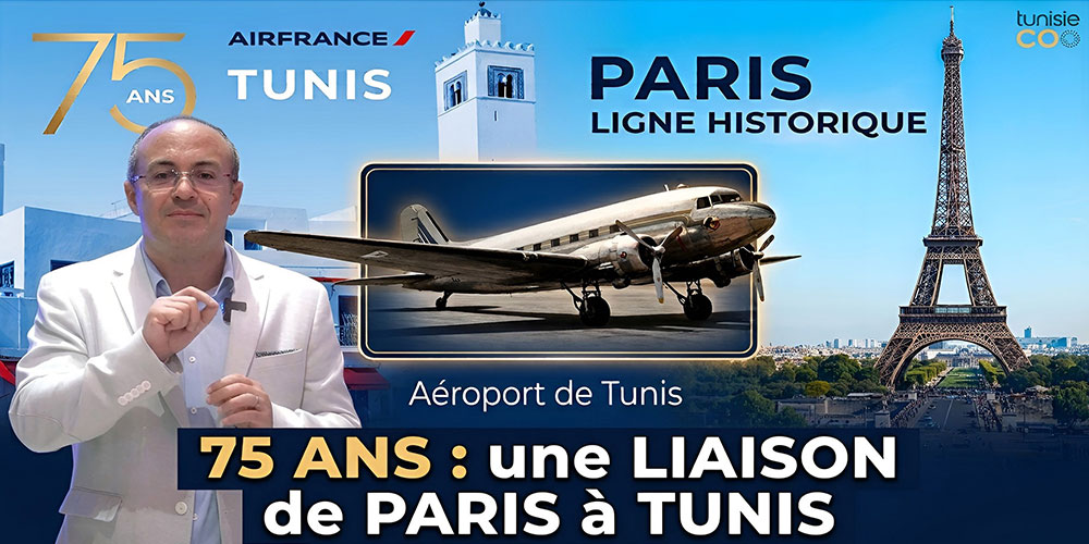 75 ans d’histoire et de passion : Air France célèbre sa ligne mythique Paris-Tunis