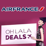OH LA LA DEALS, nouvelle campagne promotionnelle d'Air France jusqu'au 8 Octobre
