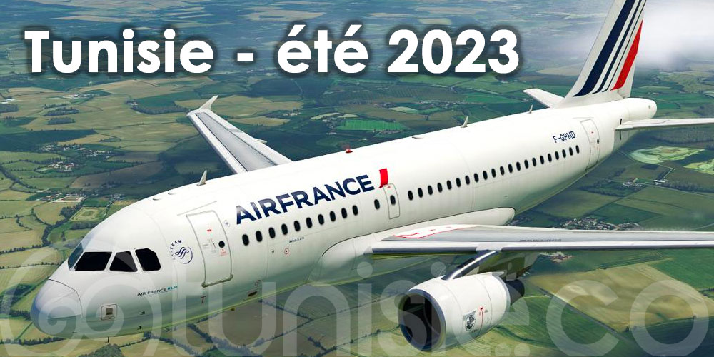 Air France maintient une présence forte sur la Tunisie pour la Saison été 2023