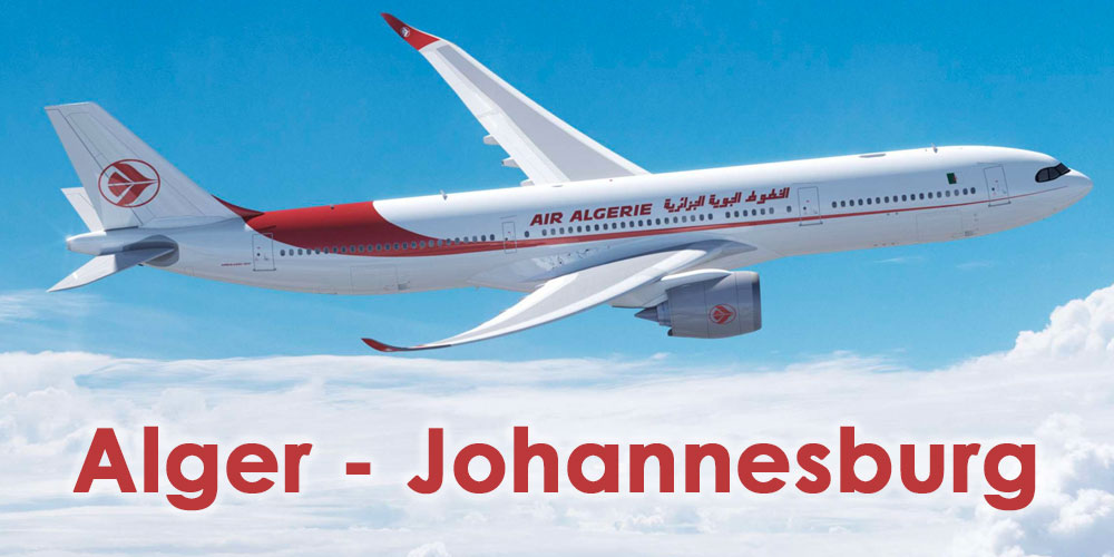 Air Algérie s'étend en Afrique : Le vol direct Alger-Johannesburg