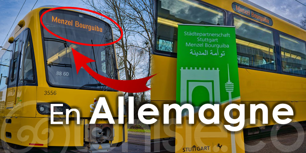 À Stuttgart, un Tram baptisé Menzel Bourguiba