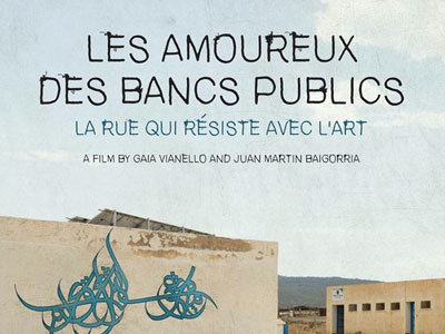 Projections du film ''Les Amoureux des bancs publics – La rue qui résiste avec l’art'' du 4 au 9 avril