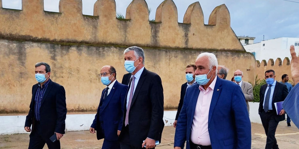 L'Ambassadeur de France en visite à la Médina de Sfax