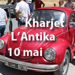 Kharjet L'Antika Ã  Mégrine : Exposition et parade des voitures de collection le 10 mai 2015