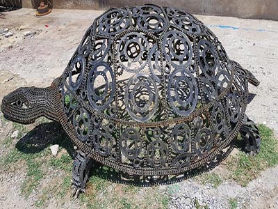 Des chefs d'œuvres métalliques Crées par un artisan Tunisien