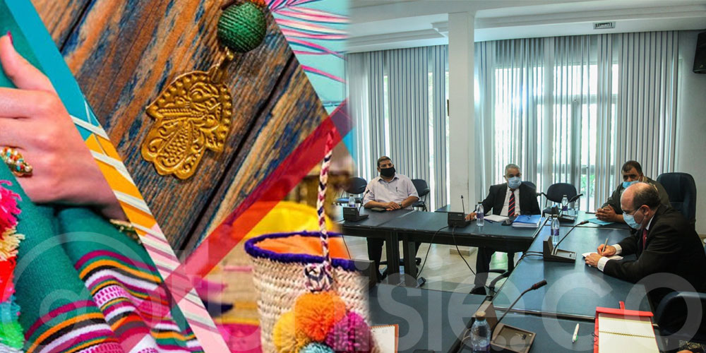قطاع الصناعات التقليدية محور جلسة عمل بوزارة السياحة