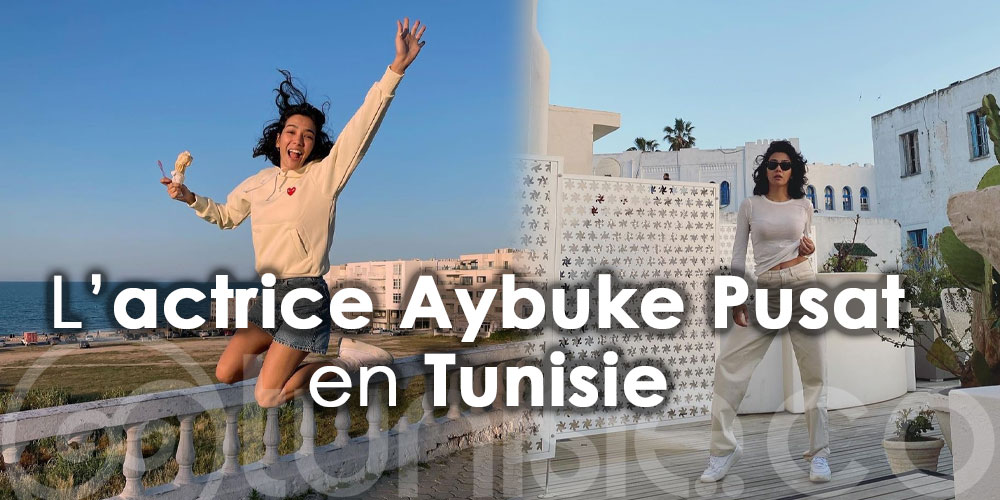 En photos: Aybuke Pusat passe ses vacances de rêve en Tunisie