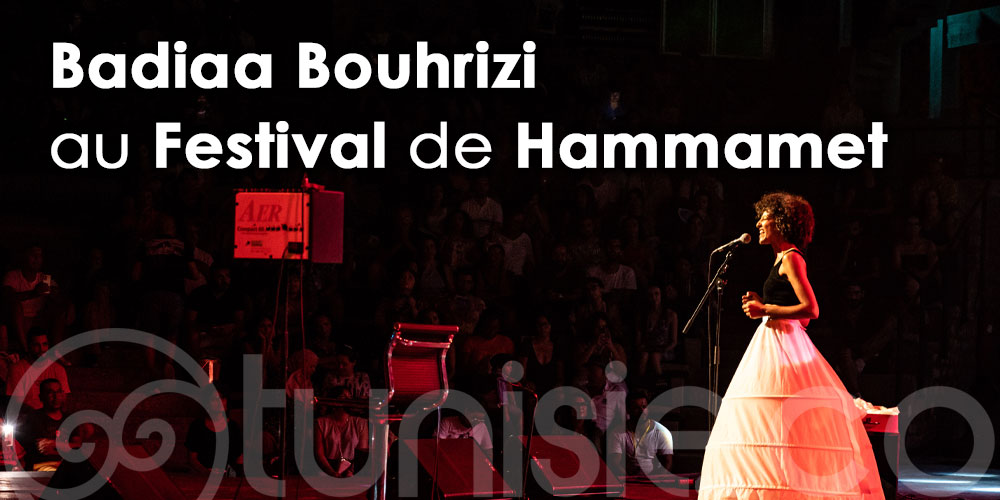 En photos: Badiaa Bouhrizi sur la scène du Festival de Hammamet