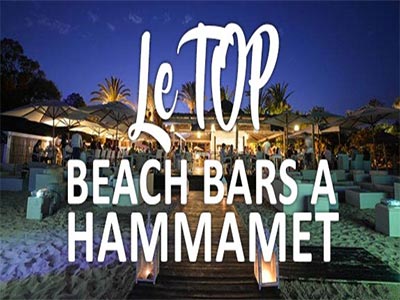 Les incontournables Beach Bars de l'été 2018 à Hammamet