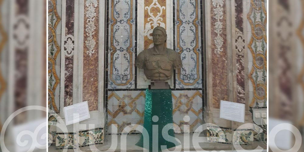 En vidéo, Un symbole historique de la Tunisie fait son entrée au musée militaire national : le buste de Hannibal 