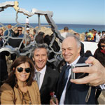Photo du jour : Les ambassadeurs portugais, turc et hollandais en Seflie avec la Tunisie Ã  Cap Engela