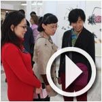 Vidéo et photos du vernissage de l'exposition du peintre chinois ZHANG JIANFENG Ã  Carthage