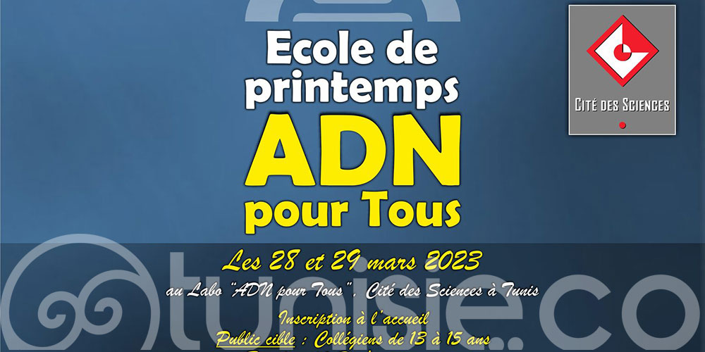 La Cité des Sciences à Tunis organise une école de printemps : Le programme