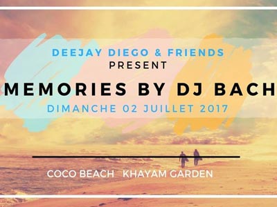 Ouverture du Coco Beach Khayam Garden avec DJ Bach & Deejay Diego