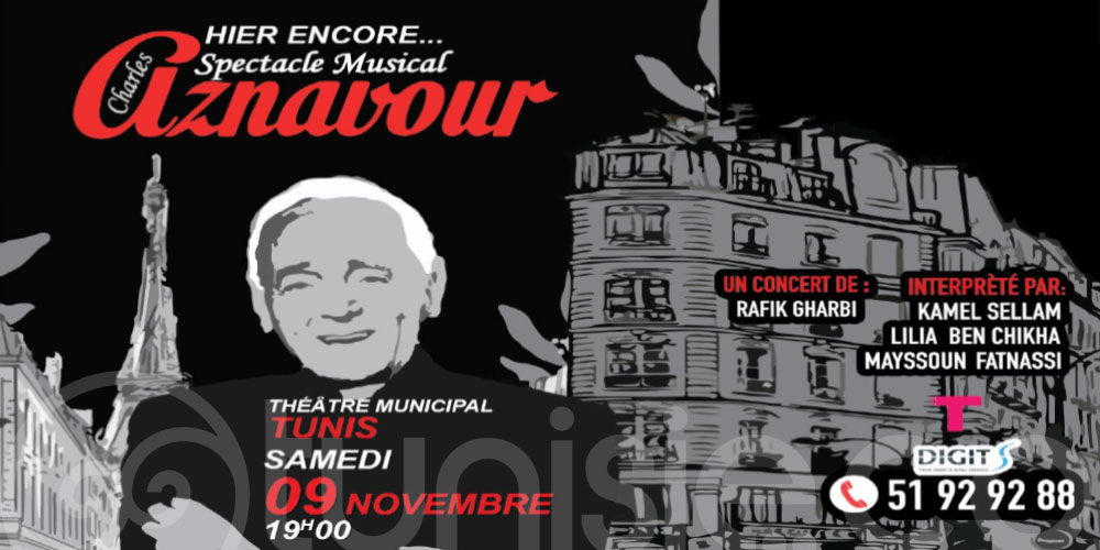 Hier encore.. hommage à Charles Aznavour