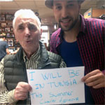 Charles Aznavour en photo : I will be in Tunisia this summer!