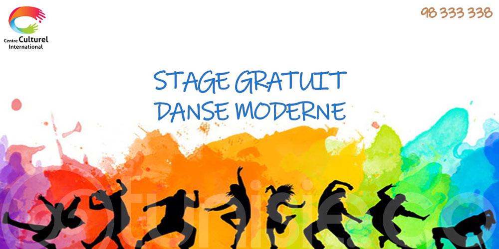 Stage Gratuit de Danse Moderne, les 13, 14 et 15 septembre 2022
