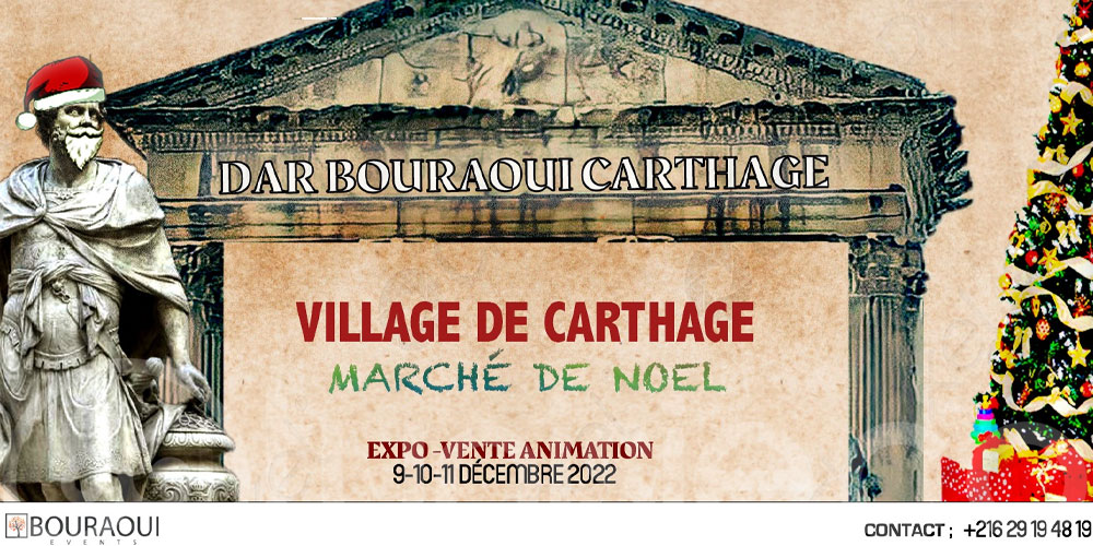 Village de Carthage - Marché de Noël, du 09 au 11 décembre 2022