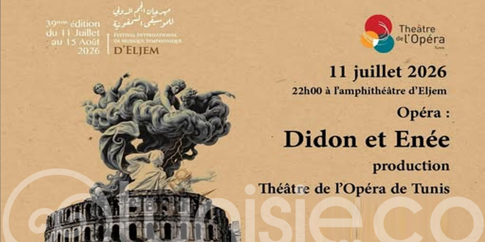 ' Didon & Énée ' ouvre la 39ᵉ édition du Festival International de Musique Symphonique d'El Jem