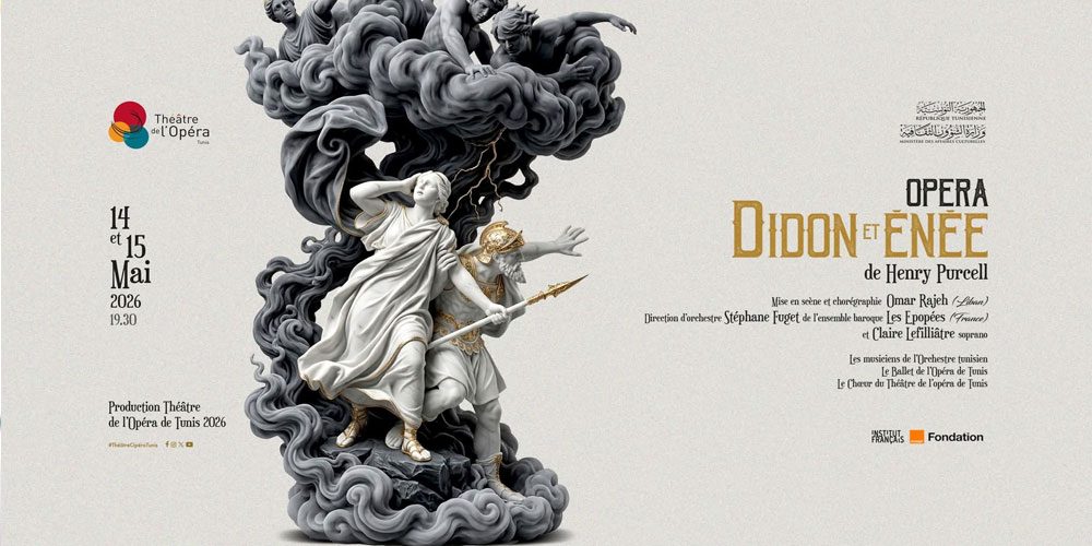 Théâtre de l’Opéra de Tunis présente “Didon & Enée” de Henry Purcell