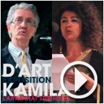 Discours d'inauguration de l'expo d'ART KAMILA par l'ambassadeur de France et son épouse