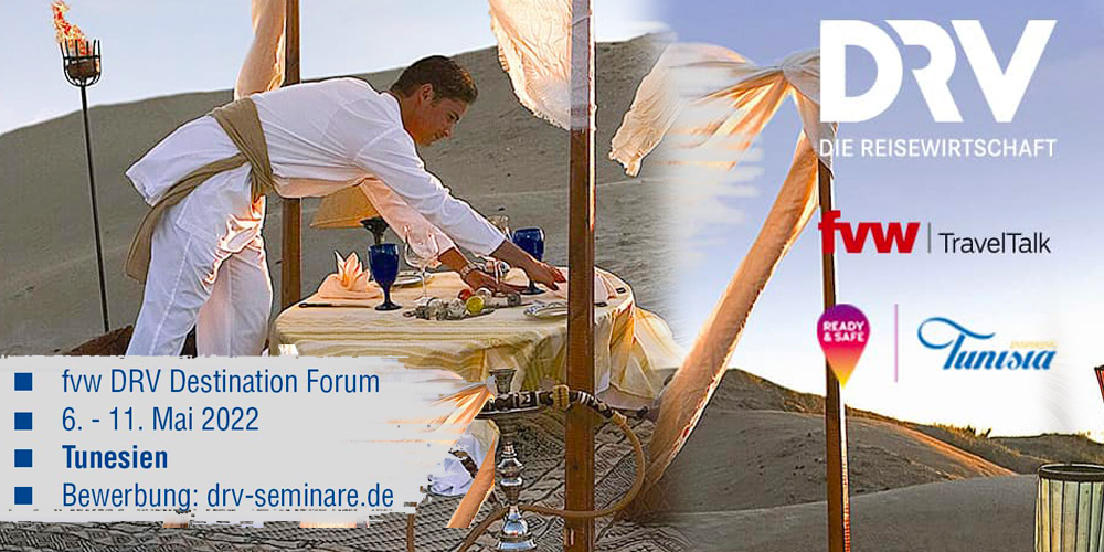 La DRV allemande choisit Tozeur pour son 'Destination Forum'