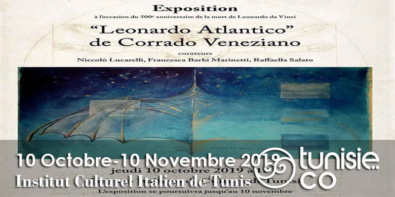 Exposition Leonardo Atlantico de Corrado Veneziano à partir le 10 Octobre 