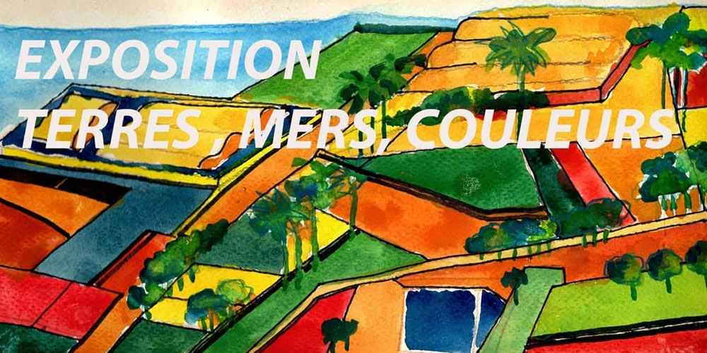 Exposition à Carthage : 'Terres, Mers, Couleurs ', le voyage pictural de Leïla Ammar