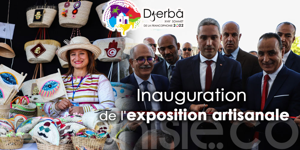 En photos: le ministre du Tourisme inaugure une exposition artisanale à Djerba 