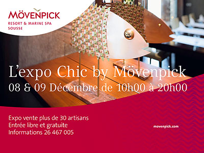 L’expo-chic by Mövenpick  Sousse de retour les 8 et 9 Décembre