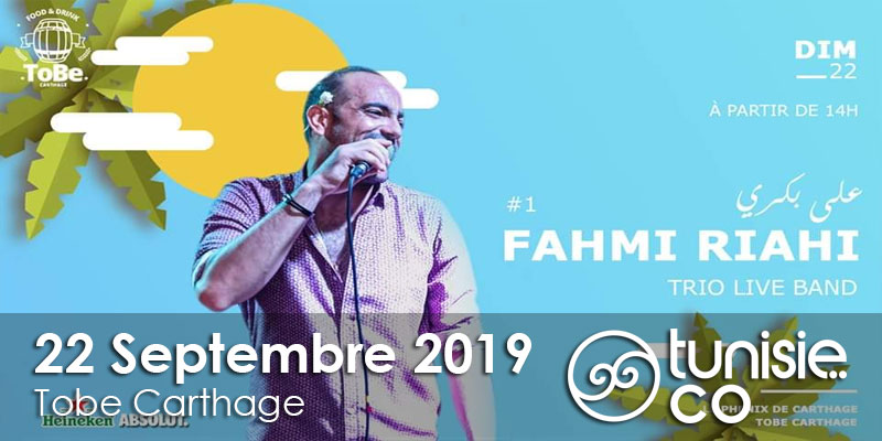 Fahmi Riahi au Tobe Carthage le 22 septembre 