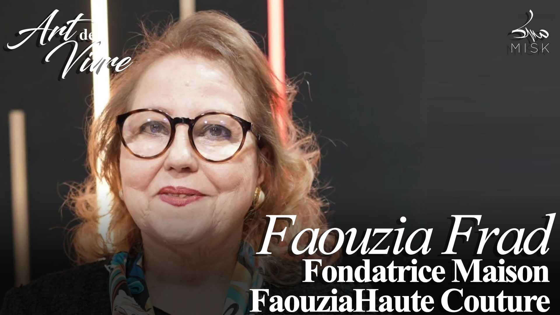 Faouzia Frad : sublimer l’artisanat tunisien par la haute couture