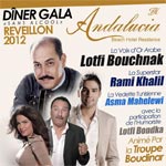 Réveillon 2012 sans alcool avec Lotfi Bouchnak Ã  l'Andalucia