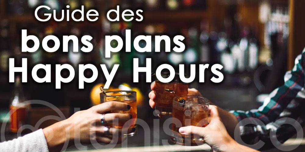 Les meilleurs bars avec happy hour à Tunis