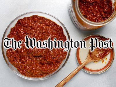 La Harissa Tunisienne en vedette au Washington Post américain