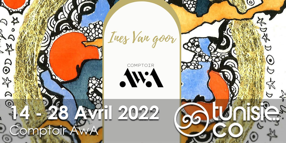 Ines Van Goor au Comptoir AwA, du 14 au 28 avril 2022